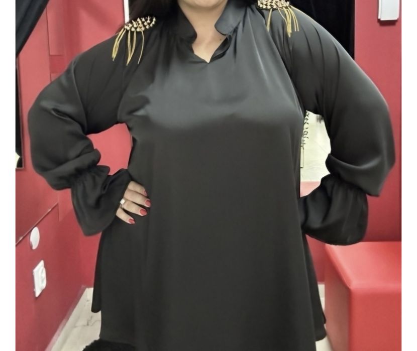 Туника от сатен макси размер