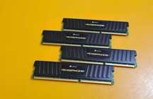 Kit 16GB DDR3 Desktop,4x4GB,Corsair Vengeance LP,1600Mhz,CL7