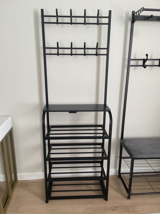 Напольная вешалка для обуви и верхней одежды