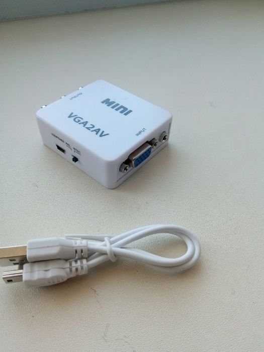 Адаптеры VGA - AV, AV-VGA, HDMI-VGA.