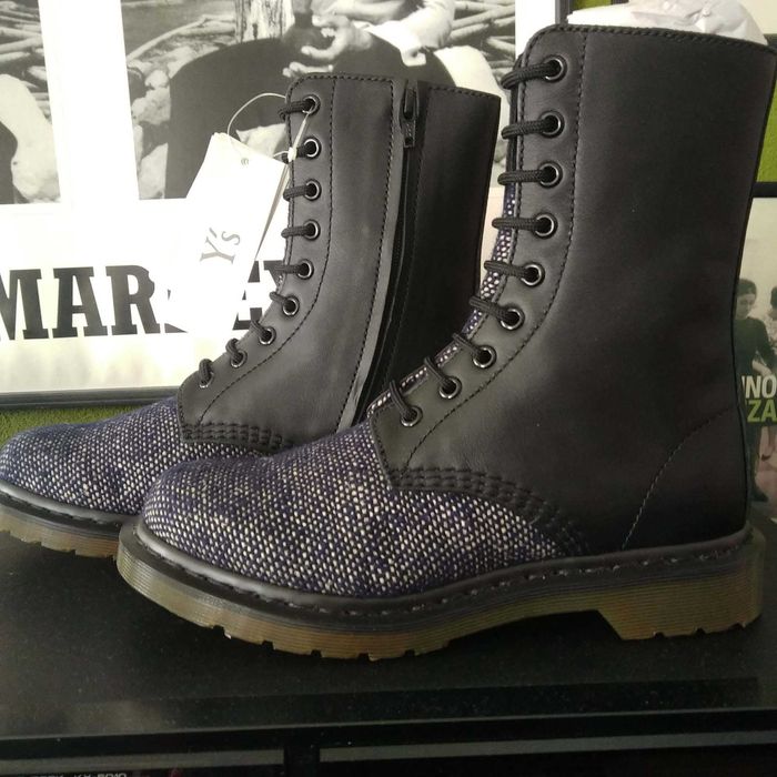 Dr Martens x YOHJI YAMAMOTO Y'S дизайнерски кубинки, размер EU 39 UK 6