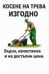 Косене на трева почистване на дворове