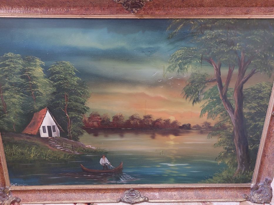 Pictura in ulei, 85 x 125 cm