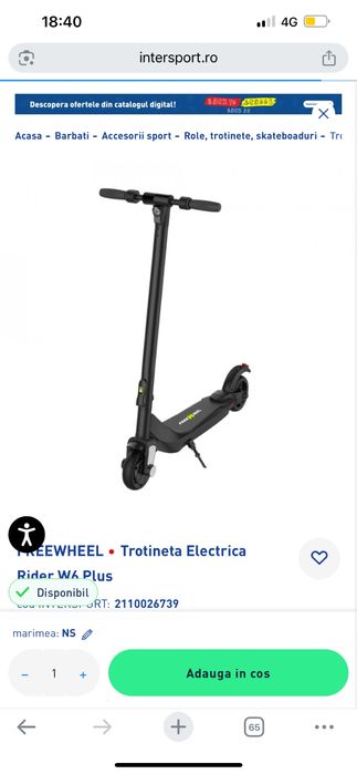 Trotinetă electrică