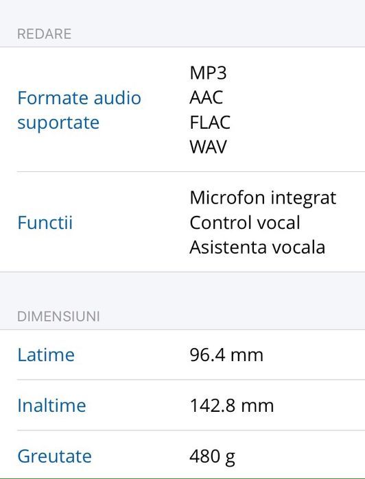 Boxa inteligenta Google Home - Sigilata