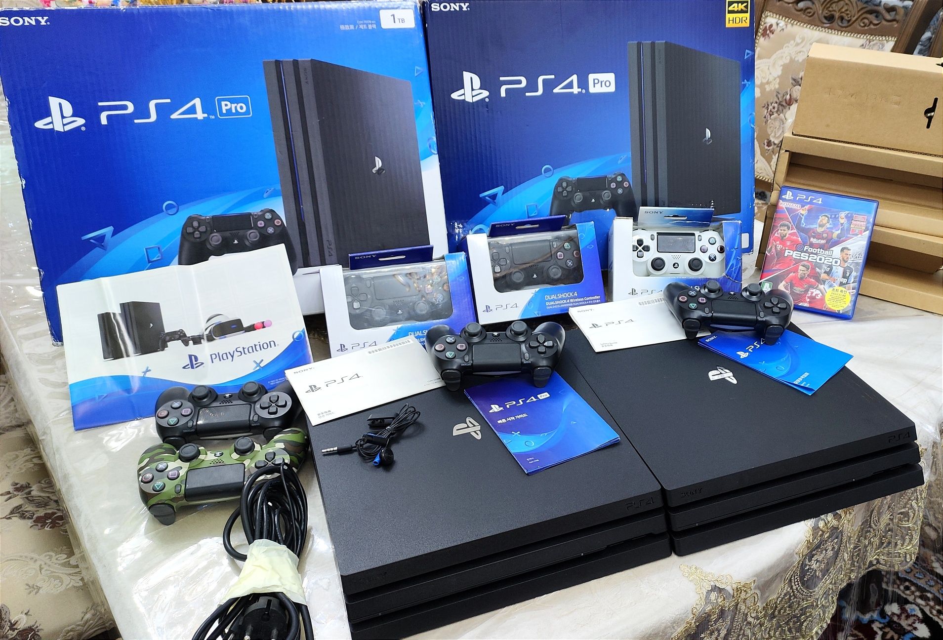 Sony Playstation 4 Pro 105 ta oʻyin