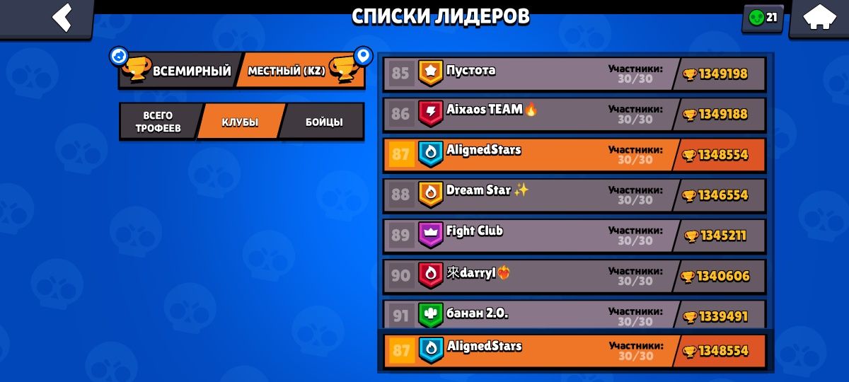 Продам аккаунт Brawl Stars.