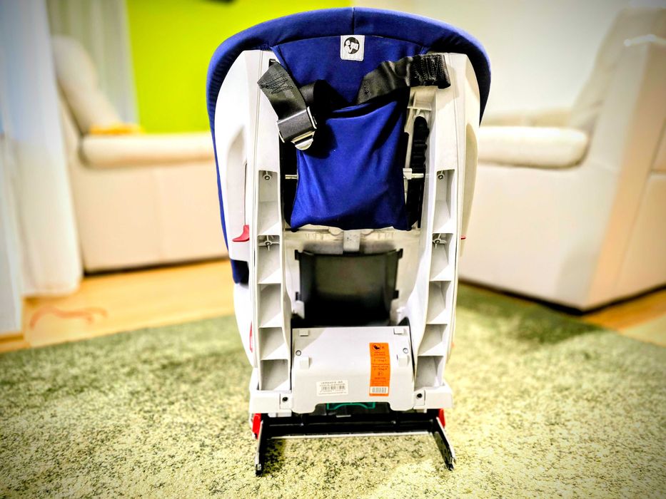 Britax-Romer Versafix 9-18kg, albastru, fixare isofix si centura