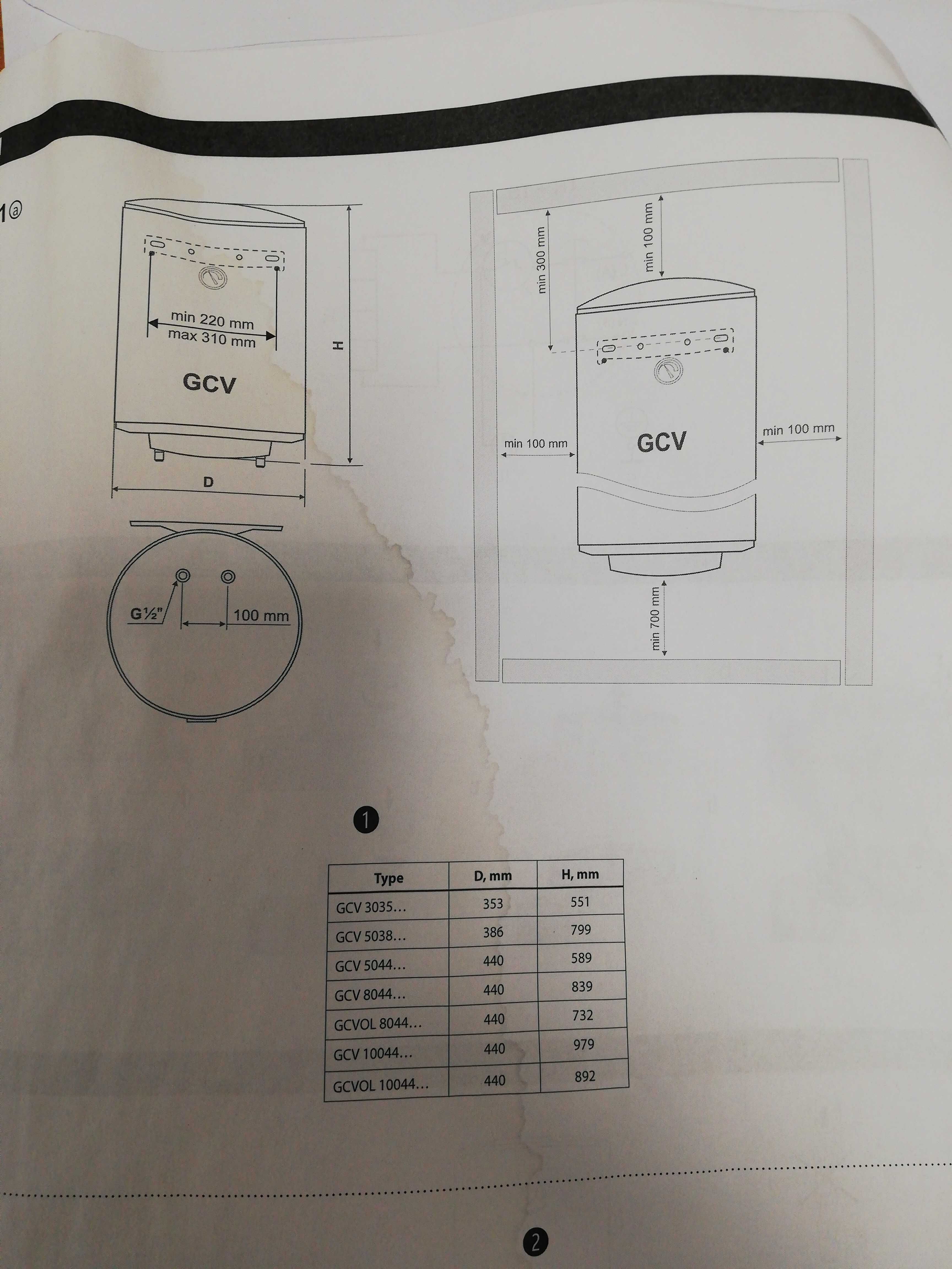 vand boiler 80 l