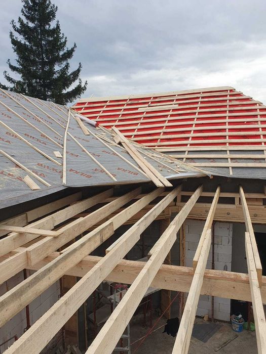 Reparatii acoperisuri, montaj tigla metalica, montaj tigla ceramica