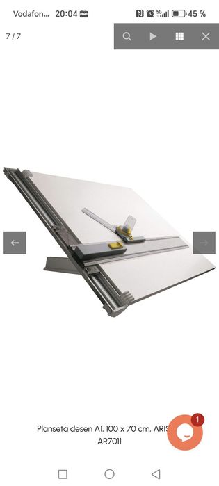 Vand  planseta desen arhitectura A1 AR7011