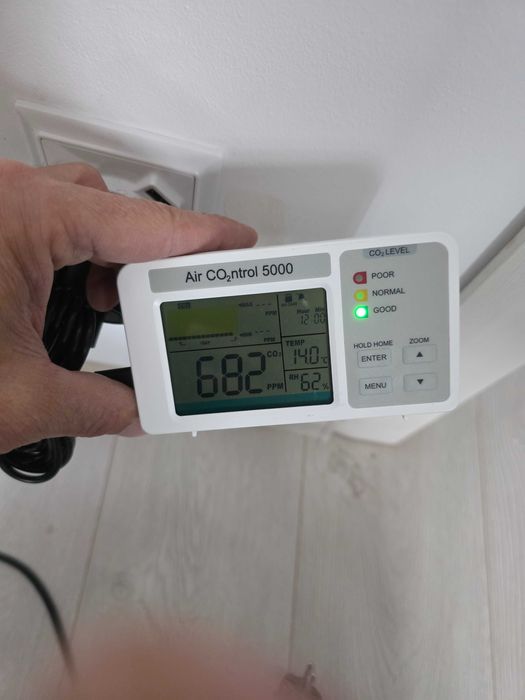 Contor de CO2 TFA Dostmann AIRCO2NTROL 5000 cu înregistrator de date