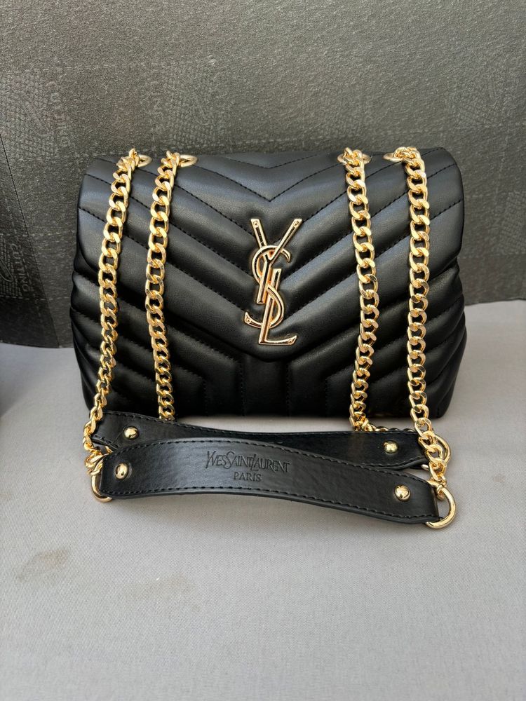 Geanta Ysl / GG Negru/Verde