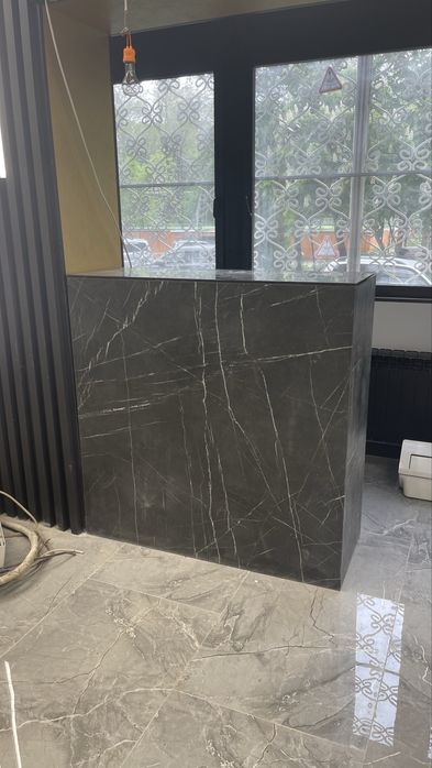 Комплект мебели для салона/барбершопа - ресешпен, столешницы, шкаф