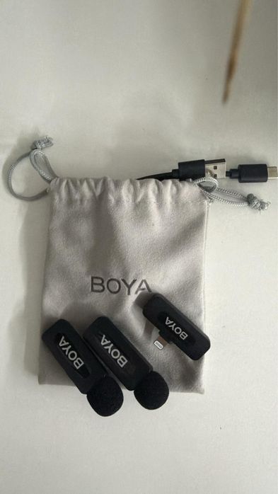 Продам петлички (микрофон) boya v2