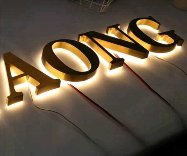 Вывески/Наружная реклама/Объемные буквы