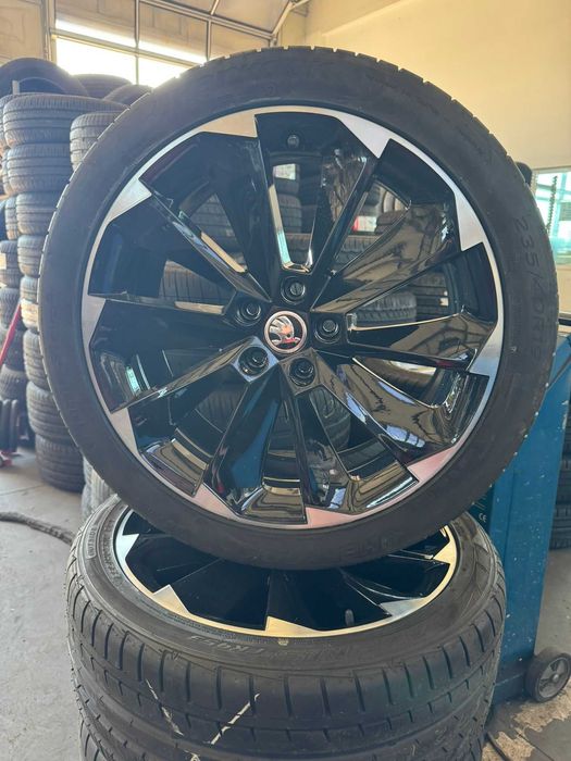 Jante Skoda Superb Karoq Anvelope vara Hankook top 235 40 19