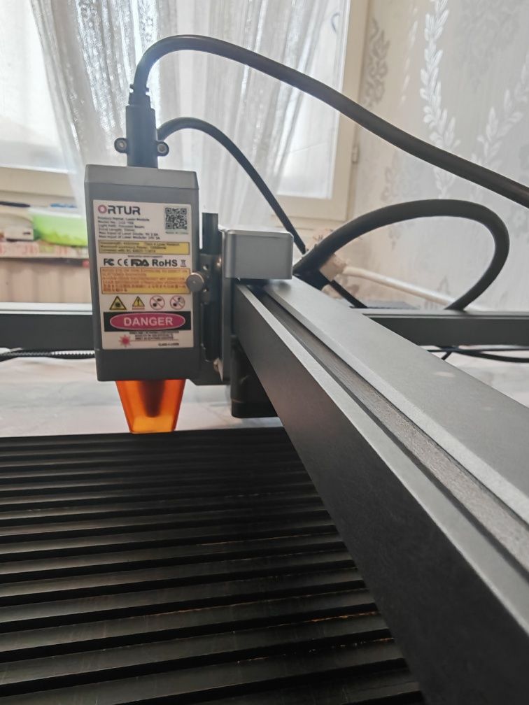 Ortur Laser Master 3+Компресор+Платформа+Шперплат+LightBurn