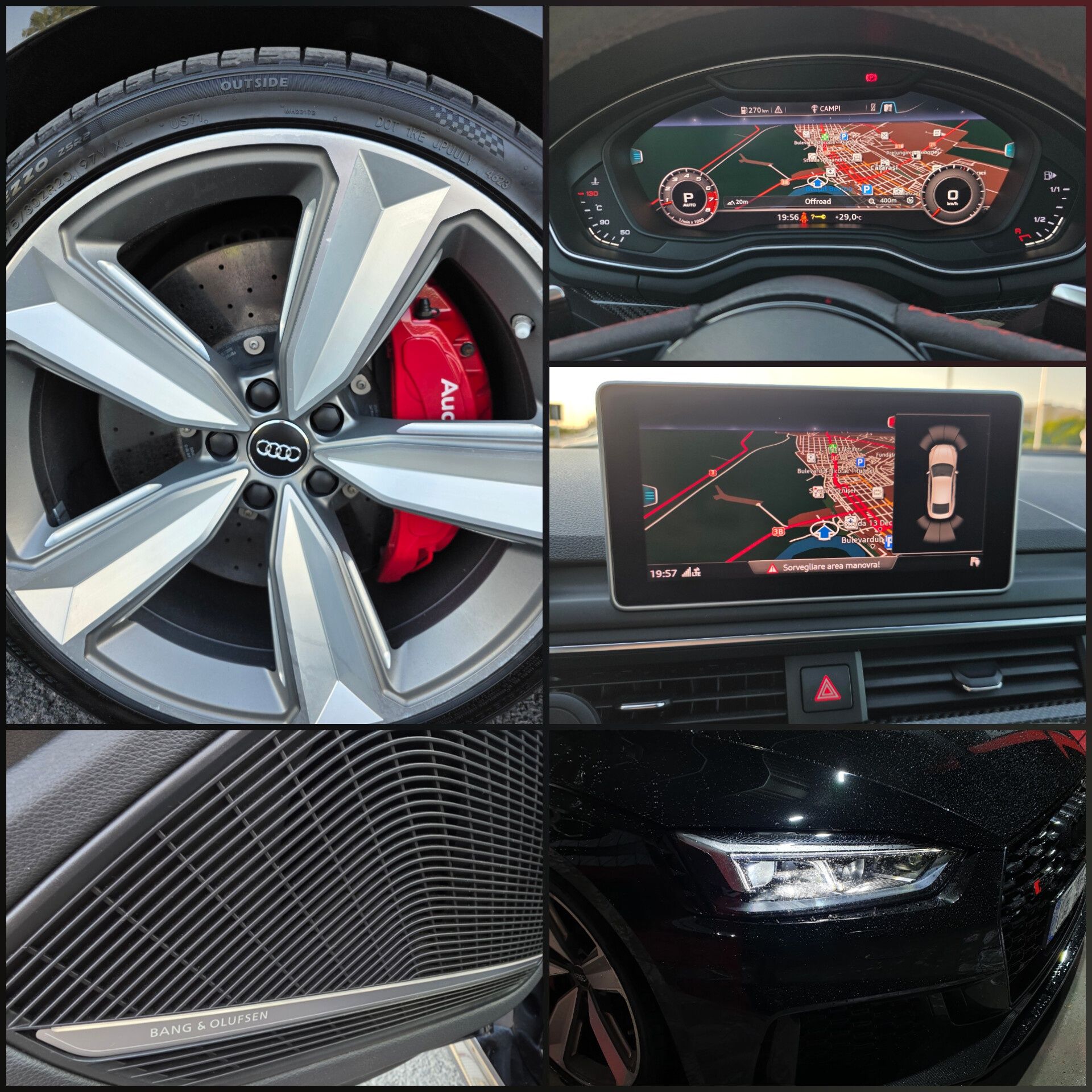 Audi RS5 sportback Full Black (2.9 TFSI V6-450CP)