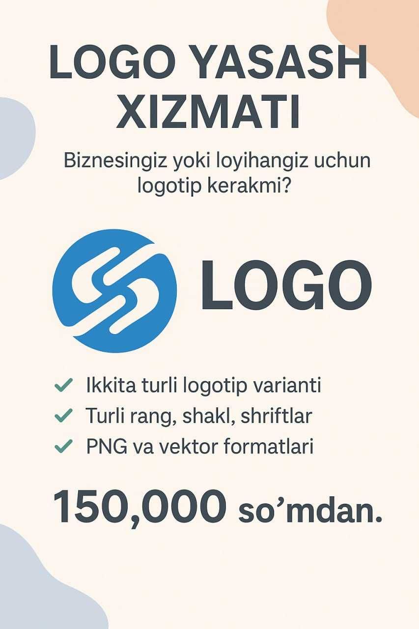 Barcha turdagi IT Xizmatlari.