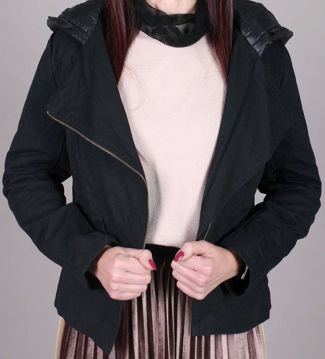 Дълго / късо дамско яке с качулка 2в1 английско ELLA KINGSLEY