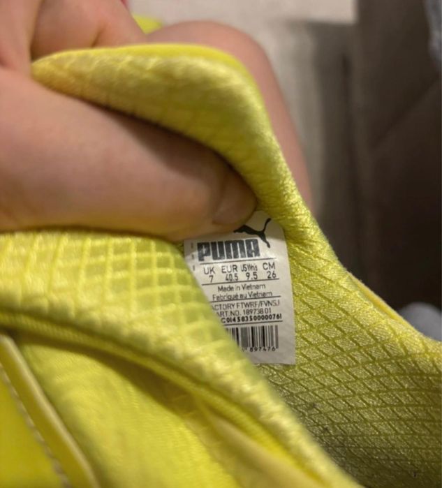 Adidasi puma, marimea 40,5