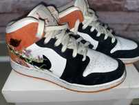 Jordan 1 Mid SE Basketball Blossom (GS)
