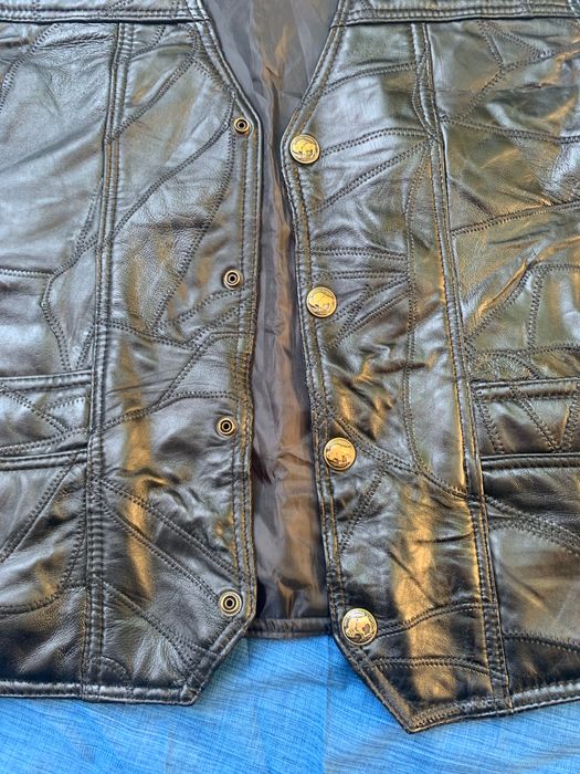 Кожен елек Diamond