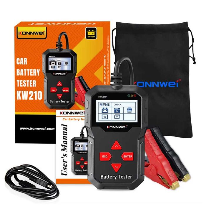 Тестер за акумулатор KONNWEI