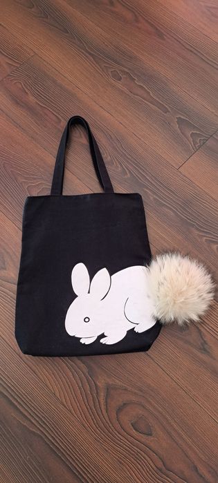 Нова текстилна чанта Заек