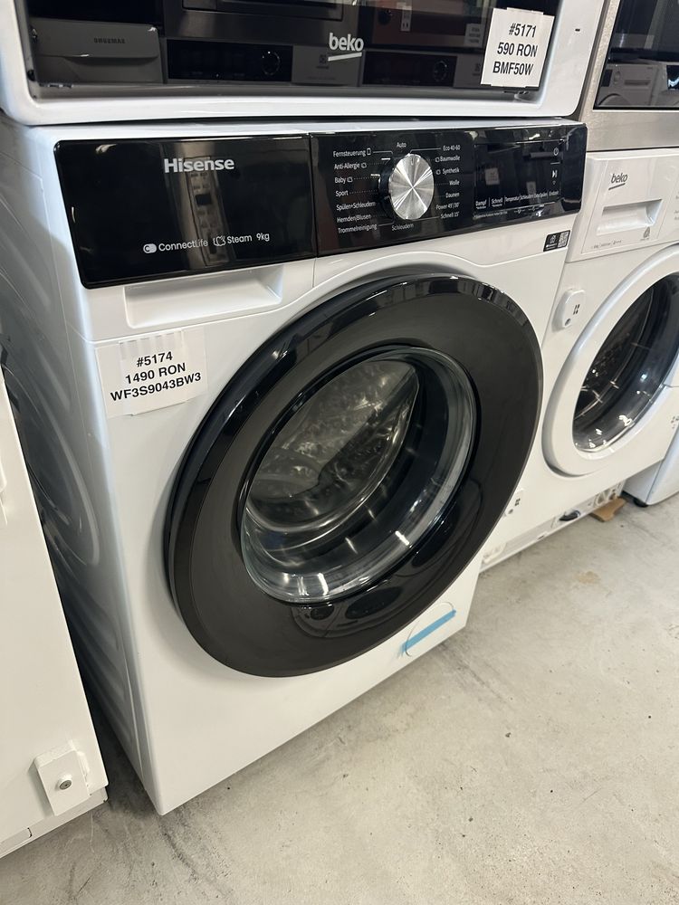 Mașină de spălat rufe Hisense WF3S9043BW3