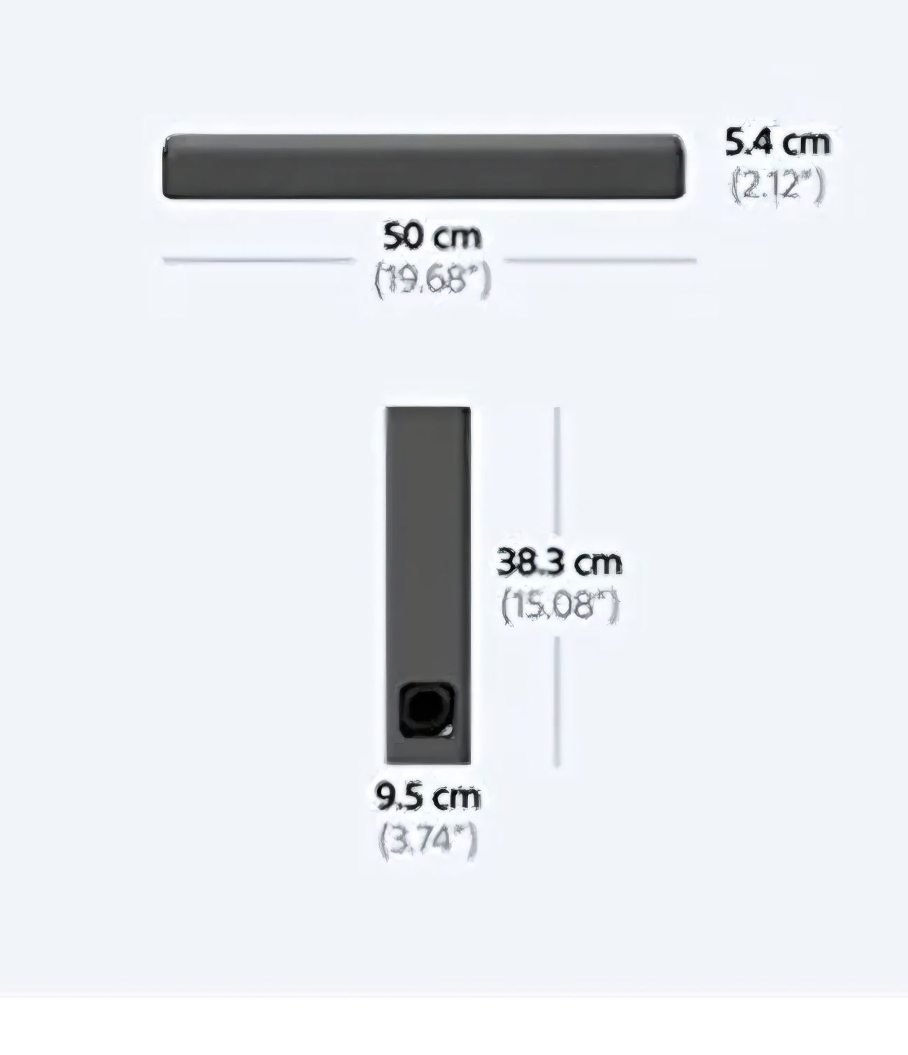 Компактен саундбар Sony HT-MT300 -100W, безжичен субуфер, Bluetooth,