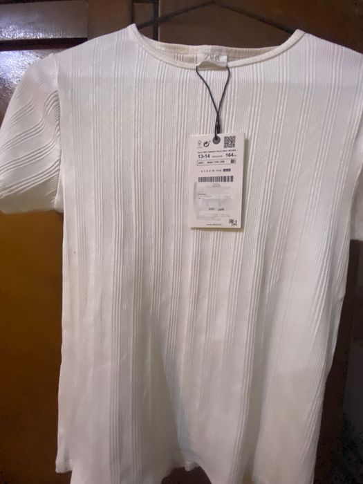 Футболка ZARA белая