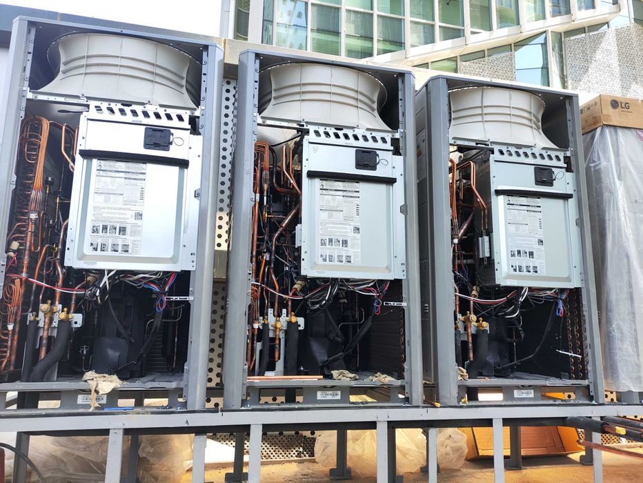 Монтаж систем кондиционирования (VRF, мультисплит систем и чиллеров.).