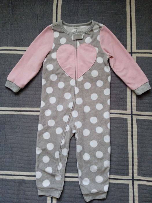 Теплый слип для девочки