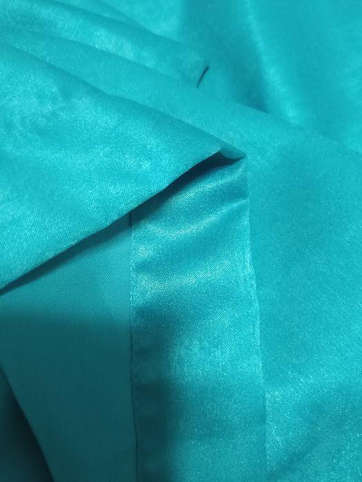 Draperii catifea turcoaz