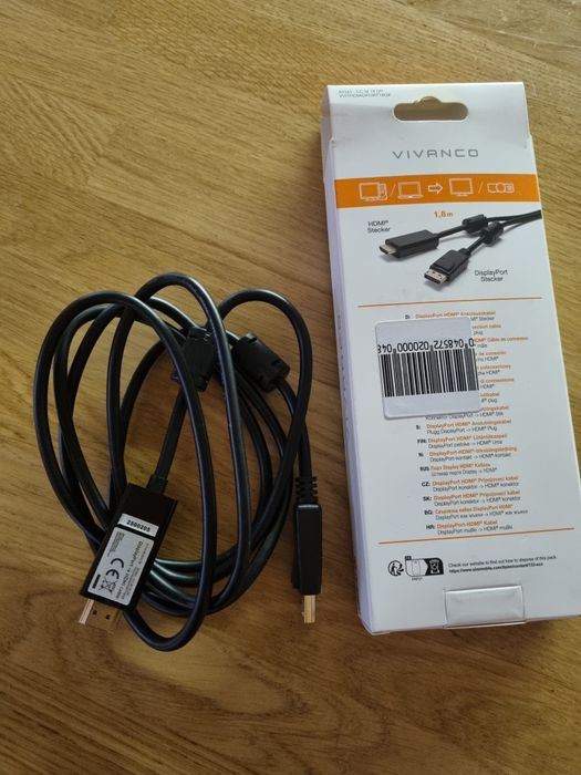 Vivanco DisplayPort / HDMI чисто нов