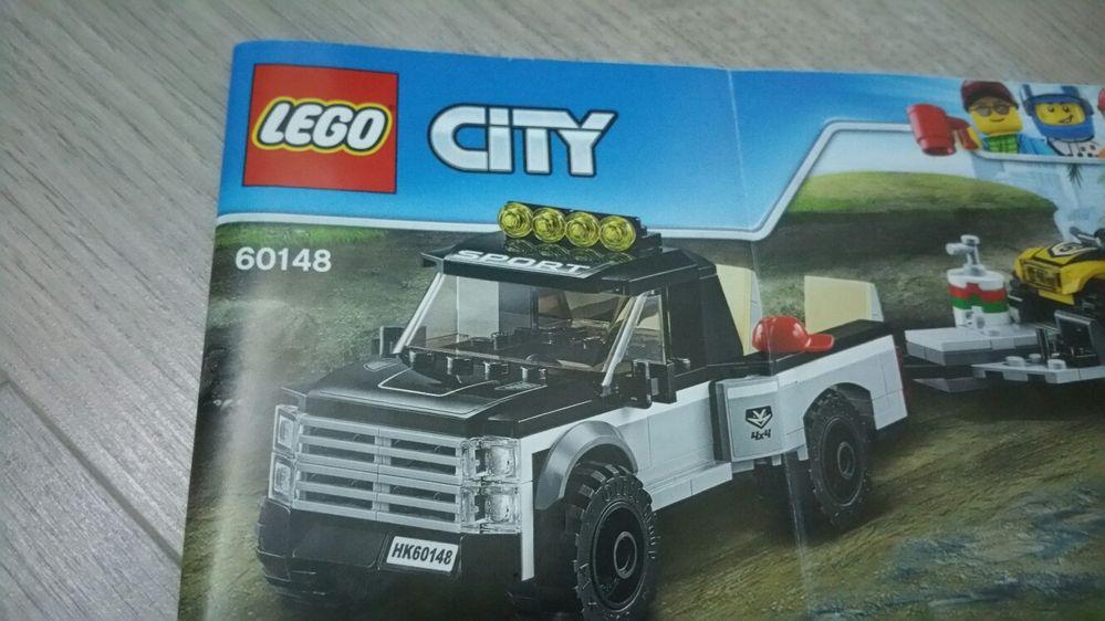 Lego city 60148 - Echipa de curse pe ATV