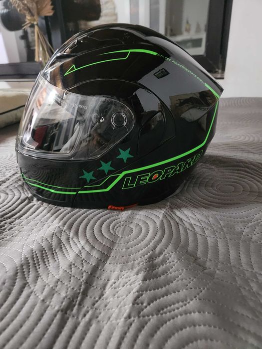 Casca moto Leopard .
