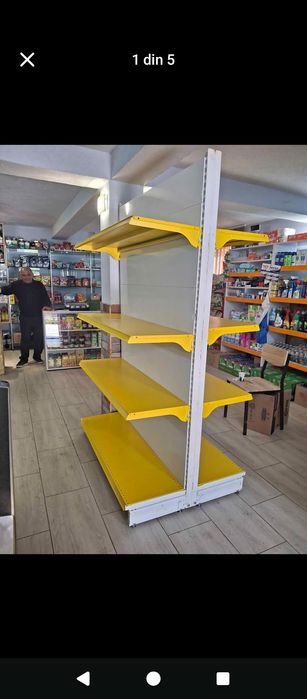 Vând rafturi de magazin și de depozitarea morții