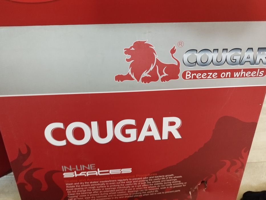 Продам ролики cougar 30-33