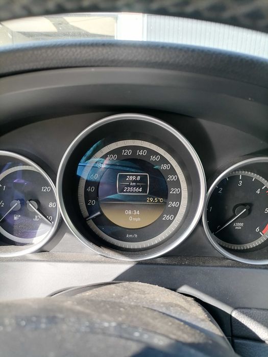 Mercedes c class 2012 diesel model facelift .