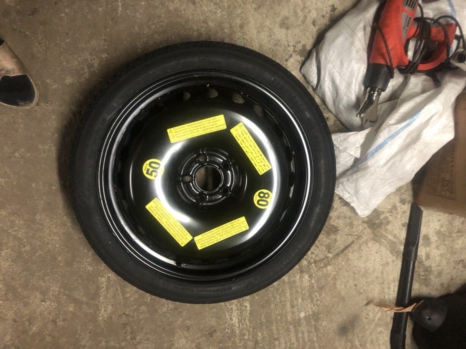roata rezerva slim subtire 20” 19”kit pana audi a7,a5,A4 A6 a8 B8 ,b9