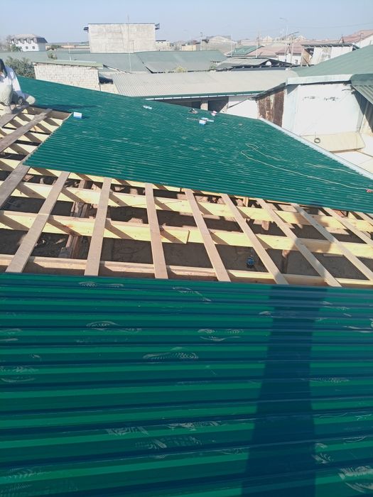 Tom yopamiz profnastil Slif turba o'rnatamiz