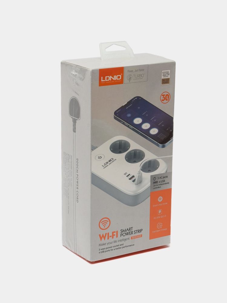 LDNIO SEW3452 сетевой фильтр, удлинитель