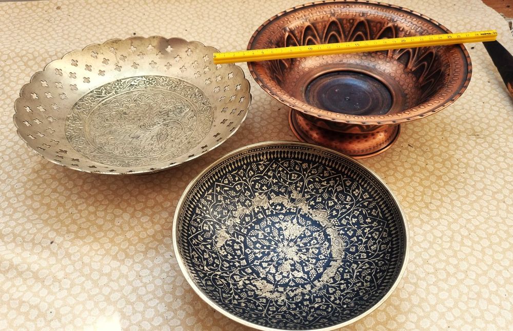 Platouri si fructiere din bronz masiv