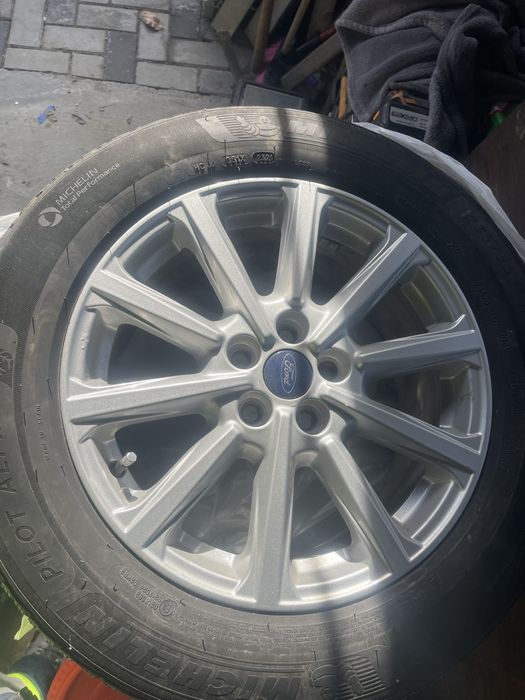 Jante 17 5x108 cu anvelope iarna michelin pilot alpin5