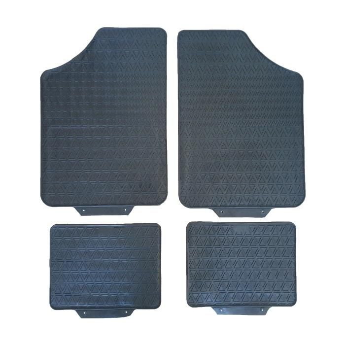 гумени стелки универсални 2015-4бр/к-т - черни vertex  51621