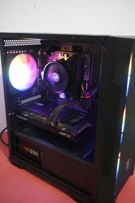 Gaming: Ryzen 4500/ 16GB 3200/ 512GB Nvme/ RX 6600/Corsair PSU