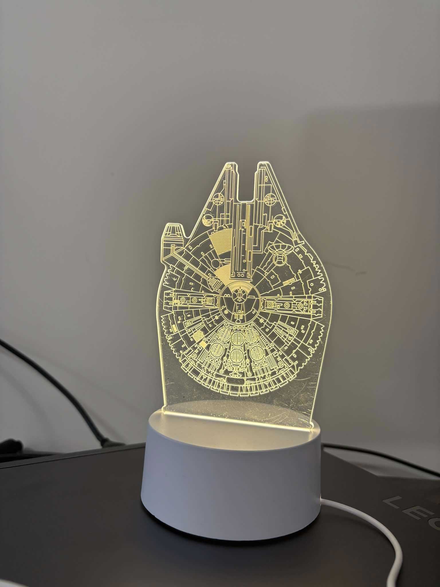Star Wars LED Лампа USB - Millennium Falcon led lamp